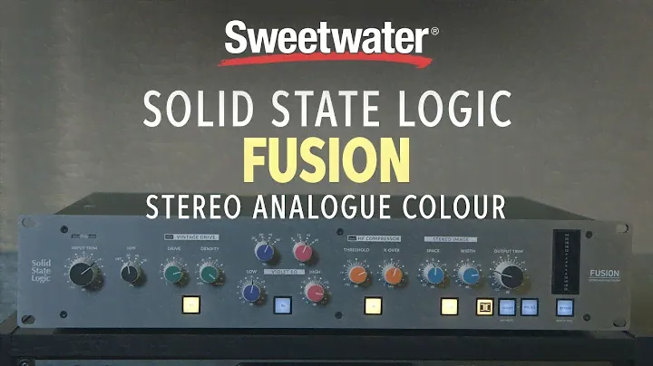 Обзор процессора Solid State Logic Fusion Stereo Analogue Color Master