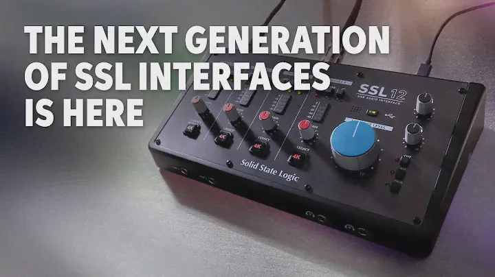 Solid State Logic SSL12 USB Audio Interface Demo