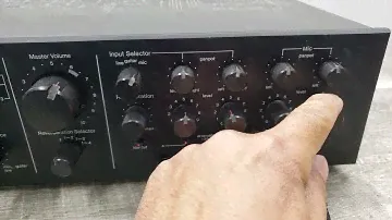 Vintage Sansui AX-7 Audio Mixer
