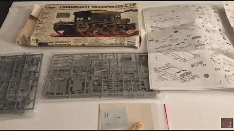 🪖🚜 1/72 scale WW2 Polish C7P Universal Transporter Carrier by Mirage Models a look at kit & box 💥🪖
